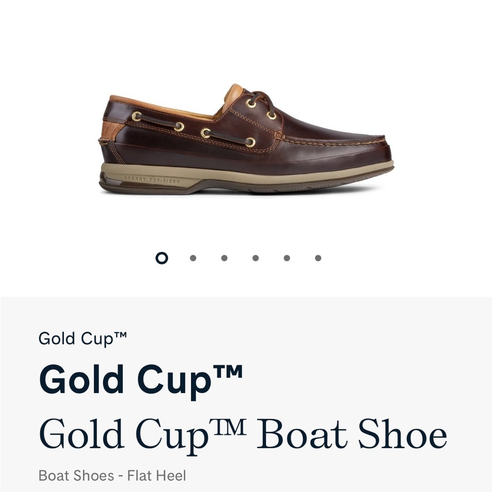 Sperry Brown and Tan Boat Shoes Premium Leather Moccasin